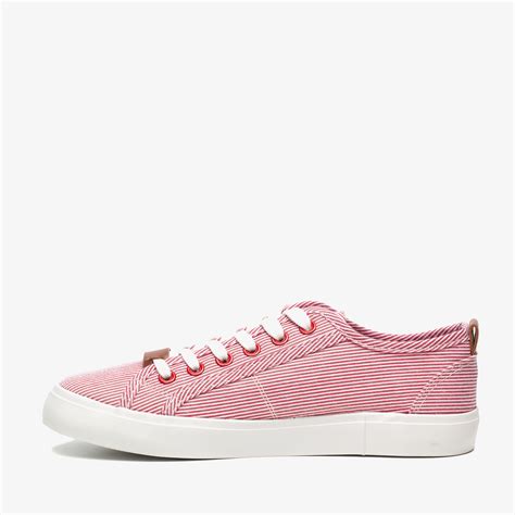 rode sneakers scapino